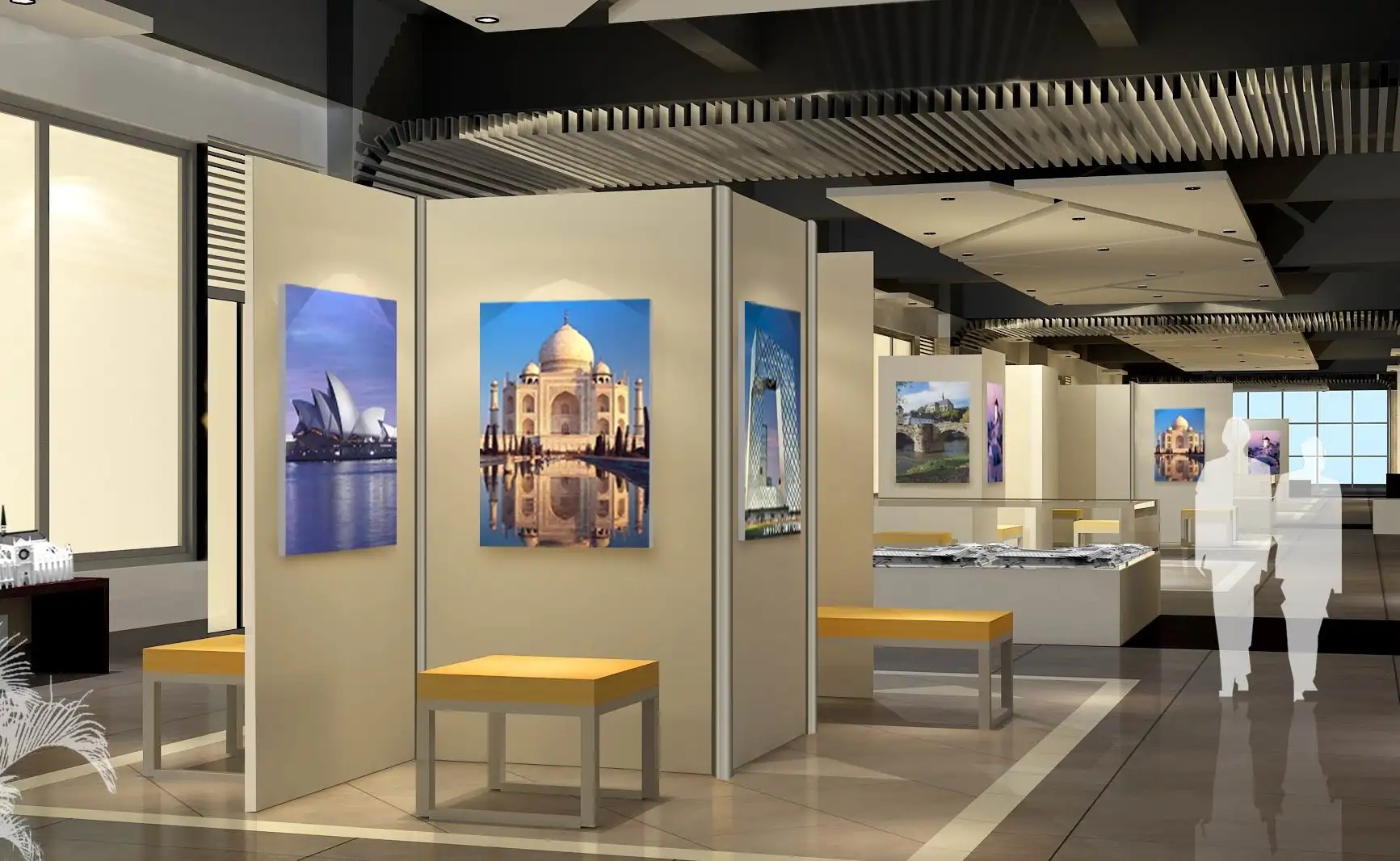 展廳設(shè)計(jì) ， 展廳 ， 鑫時(shí)空
