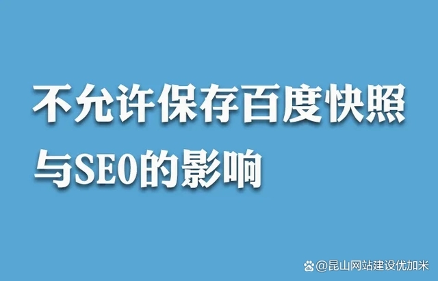 百度快照“消失”網(wǎng)站seo還能做嗎？